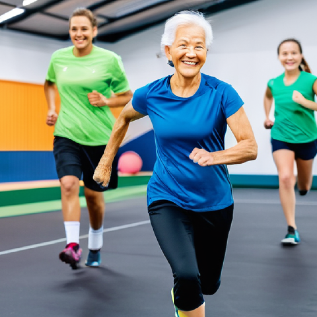 레저스포츠지도자 초보자의 실무 적응기 - **Prompt 1: The First Lesson &ndash; Adaptability and Engagement**
    A dynamic, brightly lit indoor spor...