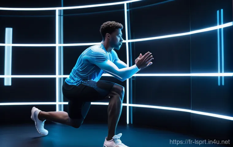 레저스포츠지도자 관련 데이터 분석 활용 사례 - **Prompt 2: Wearable Tech and Performance Metrics Display**
    "A close-up shot on a collection of ...